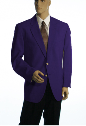 purple blazer